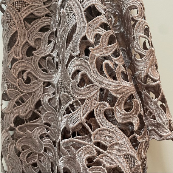 Cream lace crop top S - Picture 12 of 15